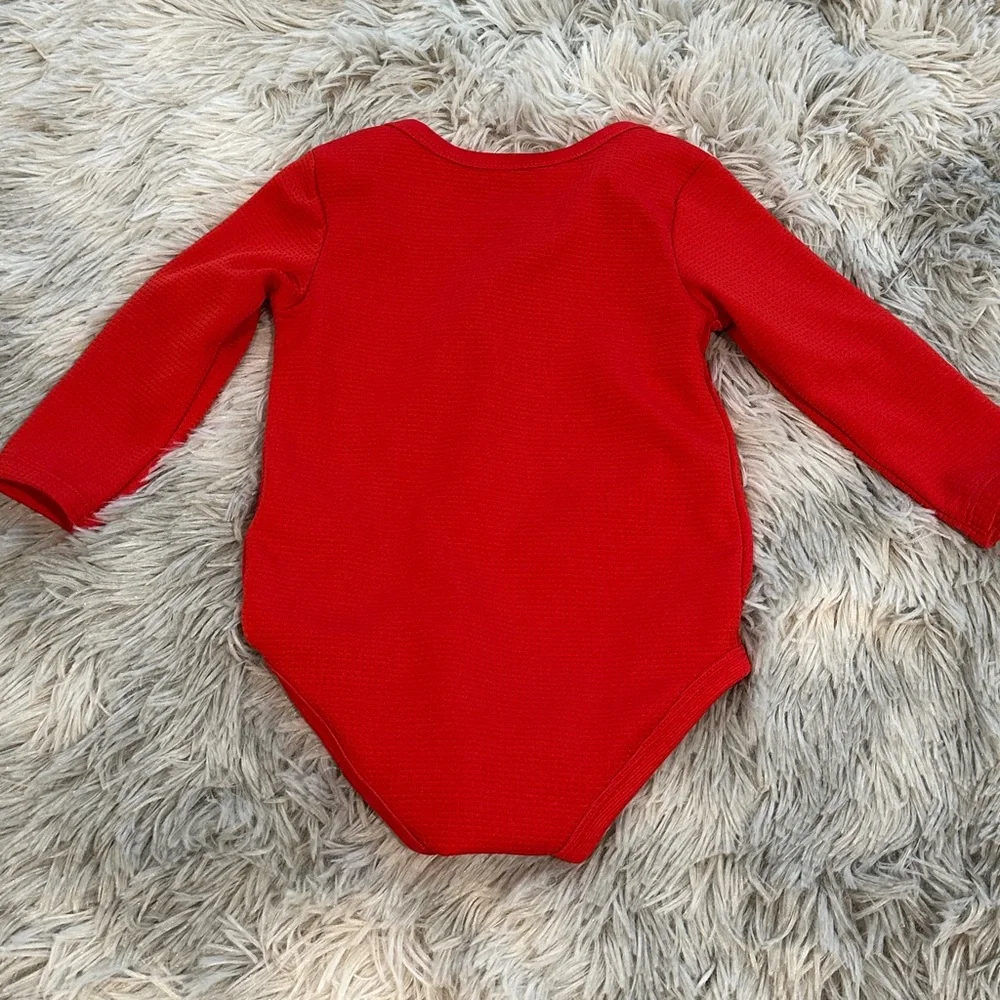 Nike Red Baby One Piece